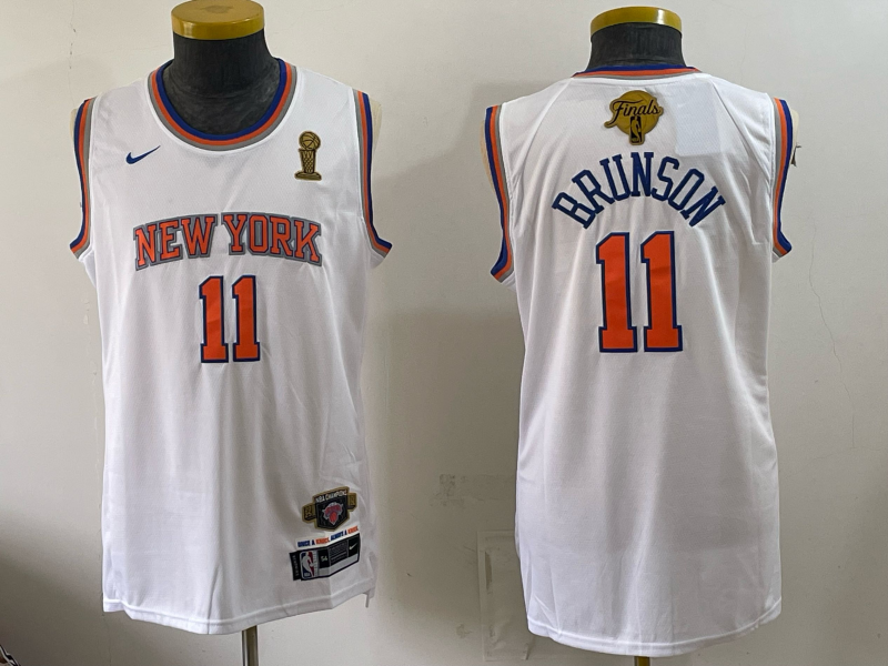 Men New York Knicks #11 Brunson white 2026 Nike NBA jersey 0701007